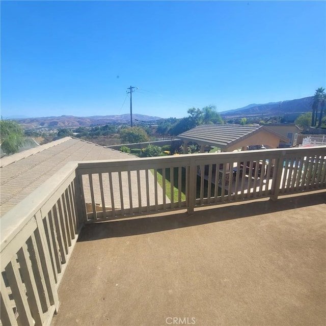 3887 Via Zumaya St, Corona, CA 92881 - balcony featuring a mountain view