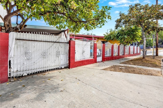 view of gate