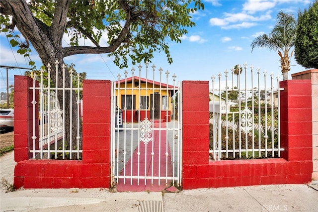 view of gate