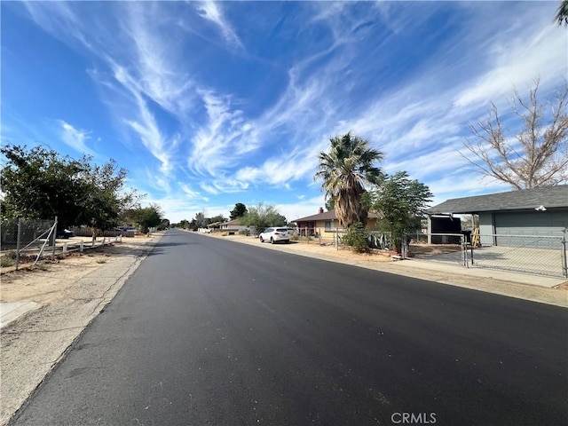 view of street