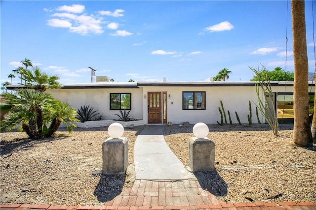 view of ranch-style home