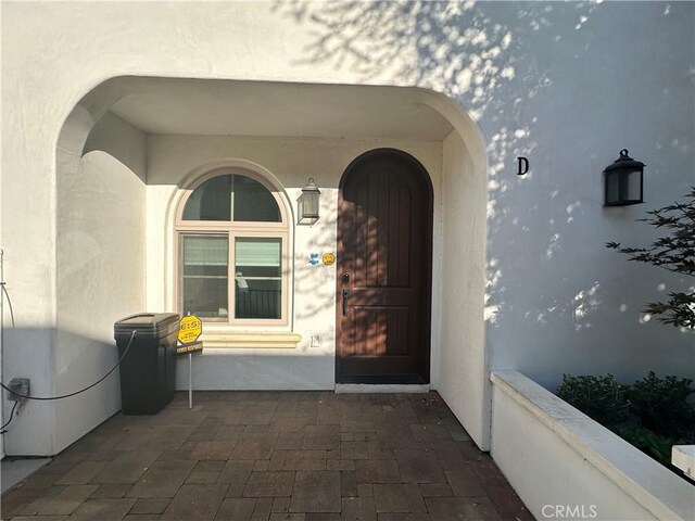 418UNITD W Fairview Ave Unit D, Arcadia, CA 91007 - doorway to property with stucco siding