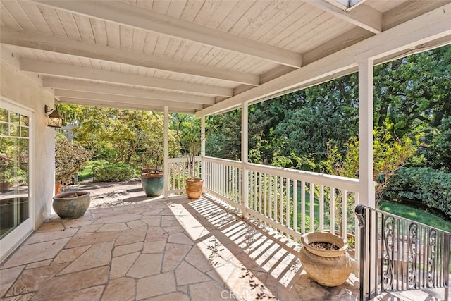 view of patio