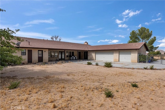 ranch-style house with a garage