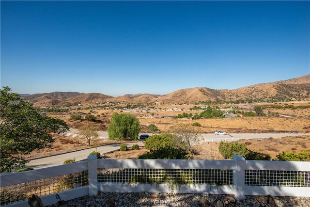 property view of mountains