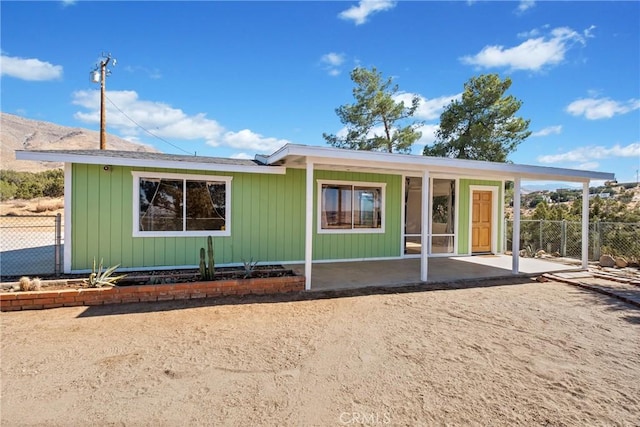 view of ranch-style house