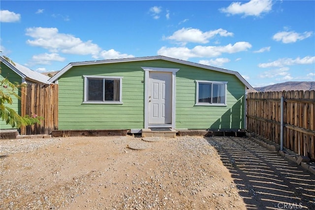 view of rear view of house