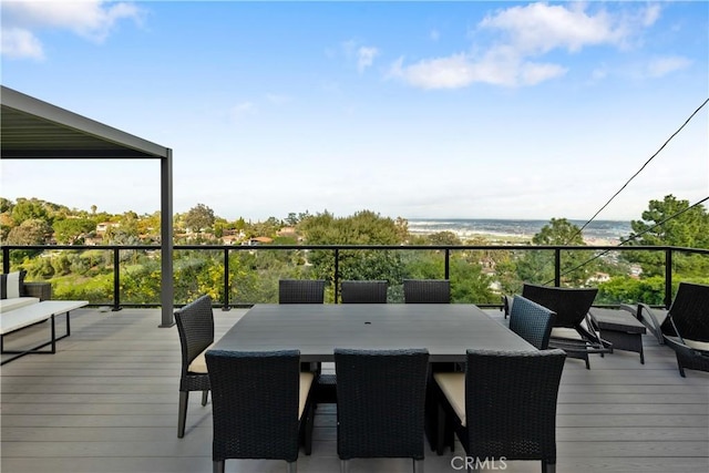 view of deck