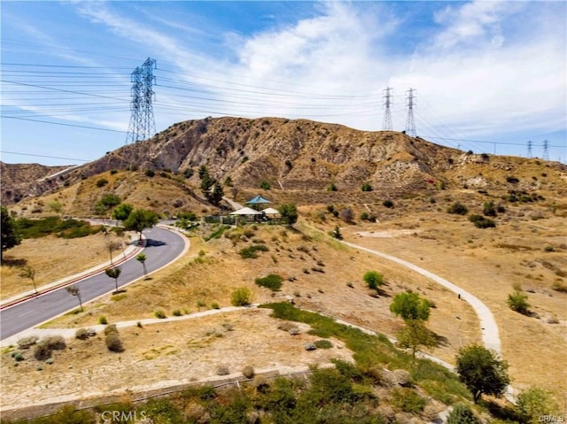 view of mountain feature