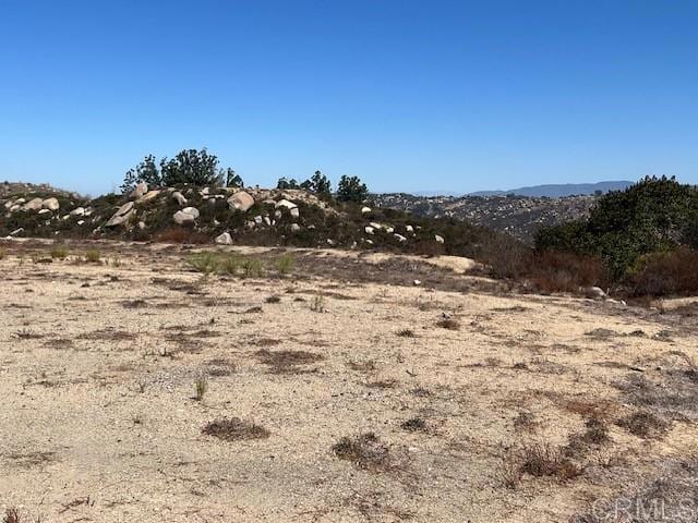 view of mountain feature