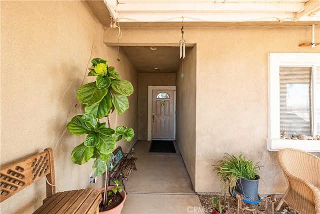 view of property entrance