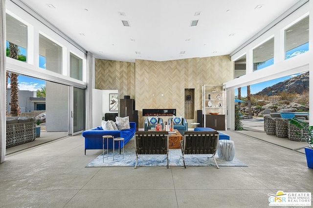 view of patio / terrace with an outdoor hangout area