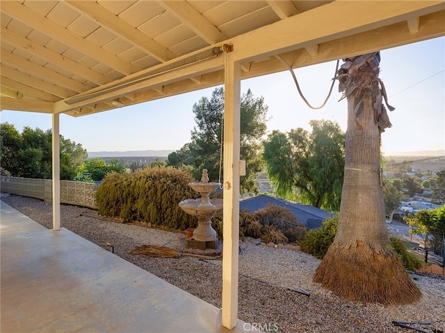 view of patio / terrace