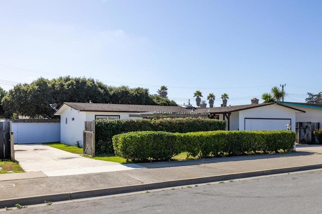 view of ranch-style house