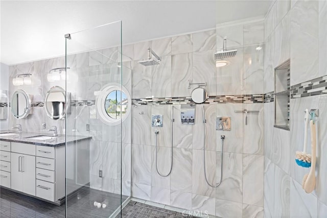 20664 Brana Rd, Riverside, CA 92508 - full bath with a shower stall and double vanity