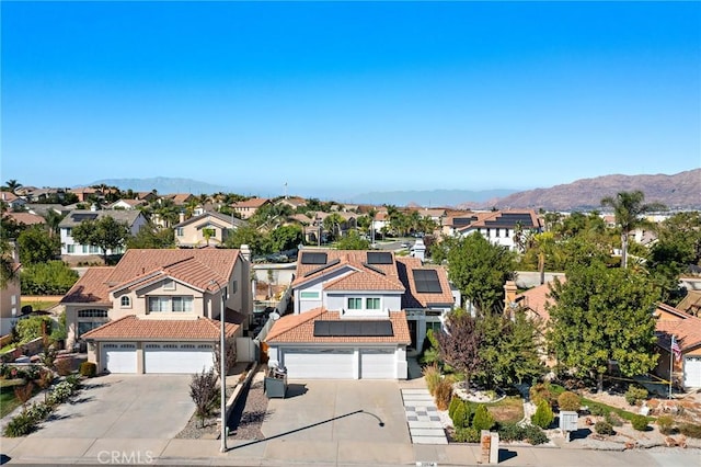 20664 Brana Rd, Riverside, CA 92508 - aerial view of residential area featuring a mountainous background