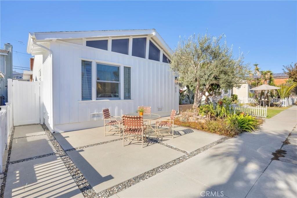 exterior space with a patio area