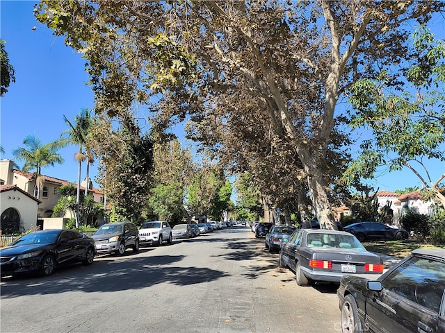 view of street