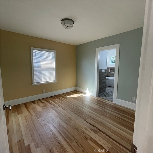 interior space featuring light wood-type flooring