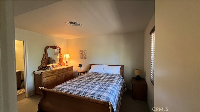 bedroom with carpet flooring