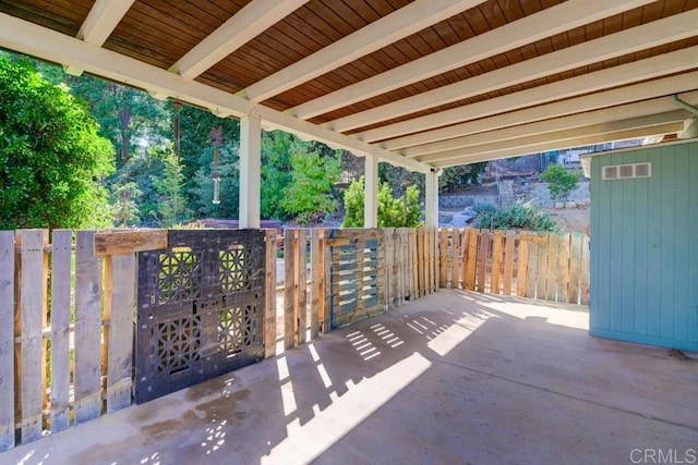 view of patio / terrace