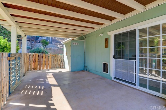 view of patio / terrace