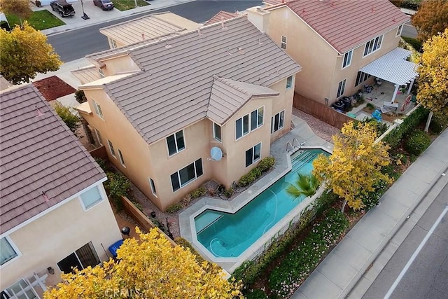 aerial view