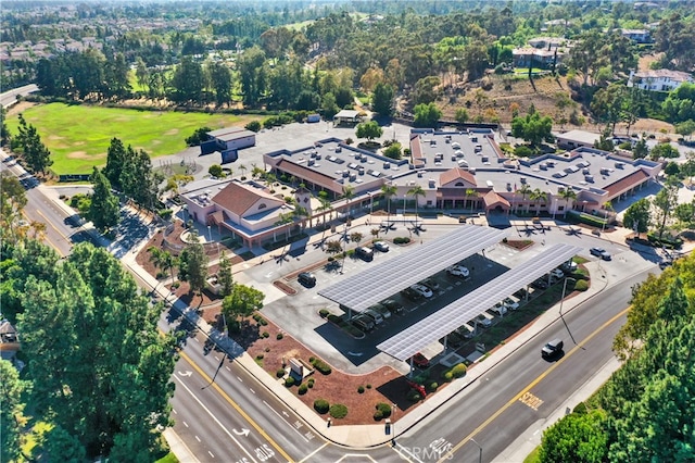 drone / aerial view