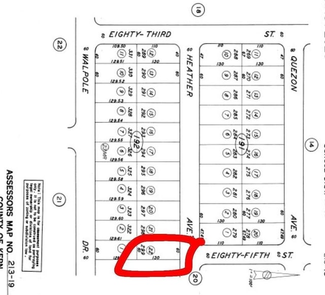 0 Heather Ave, California City CA, 93505 land for sale