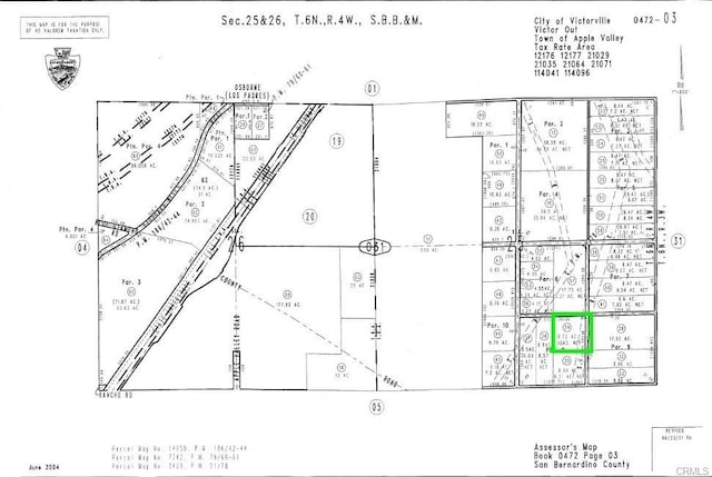 2 Falchion Ave, Apple Valley CA, 92307 land for sale