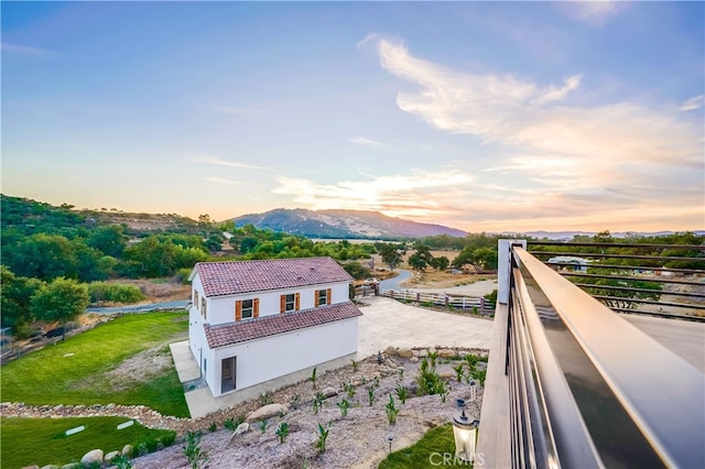 property view of mountains