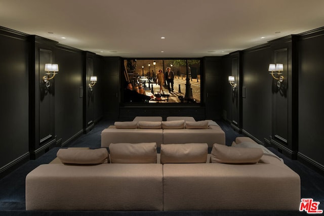 view of home theater