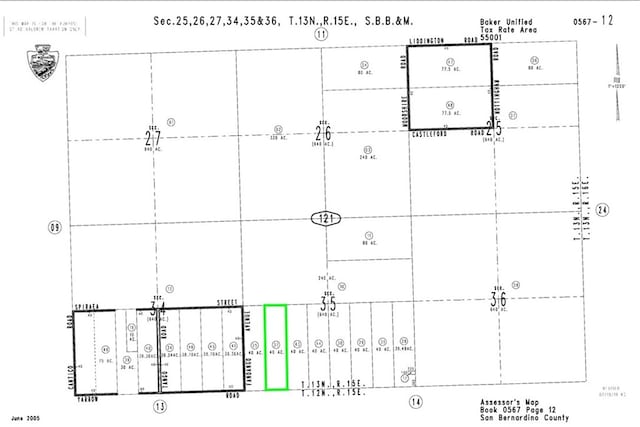 1 Cedar Canyon Rd, Cima CA, 92323 land for sale