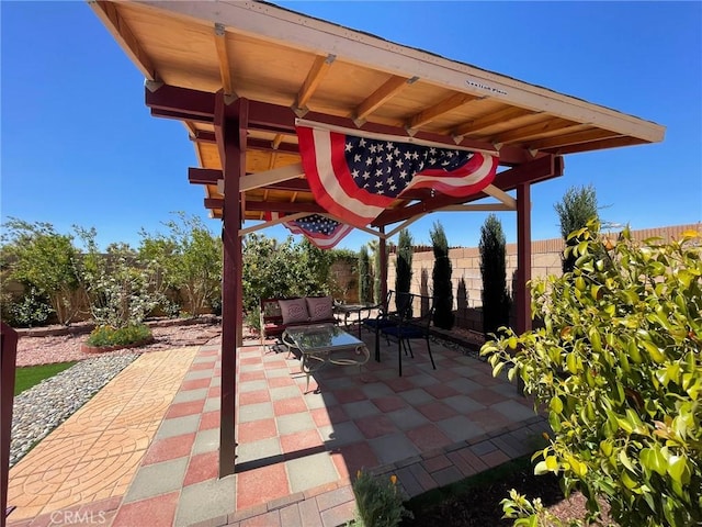 view of patio / terrace