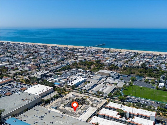 1600 Ardmore Ave Unit 320, Hermosa Beach, CA 90254 - aerial overview of property's location with a large body of water