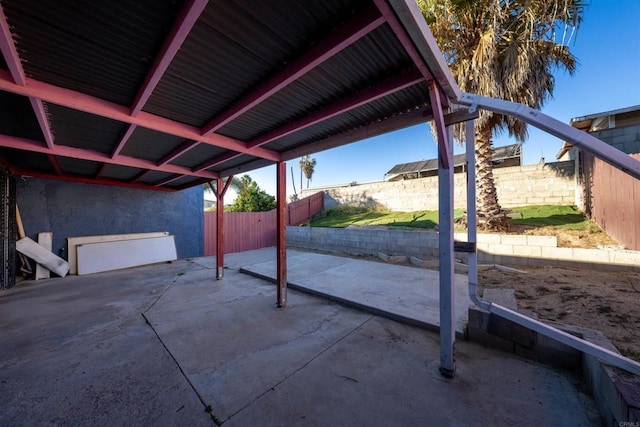 view of patio