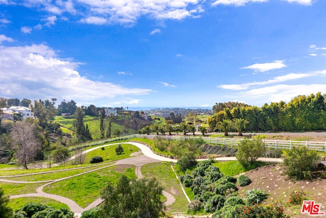 drone / aerial view featuring a rural view