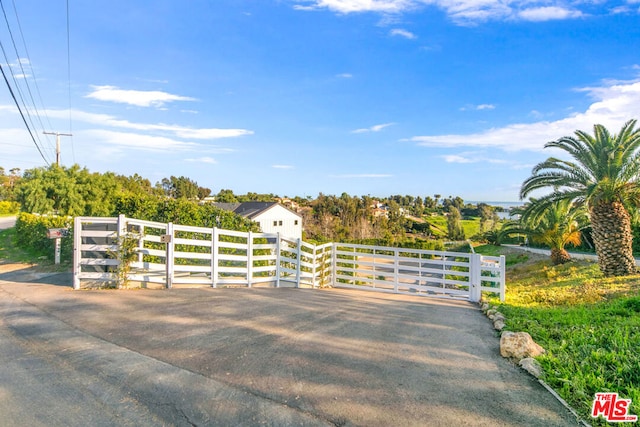 view of gate