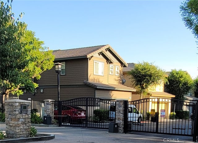 view of gate with cooling unit