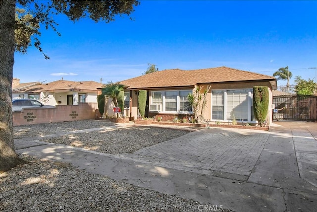 view of ranch-style home