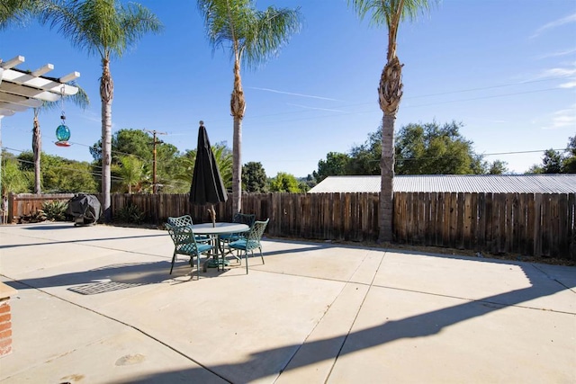 view of patio / terrace