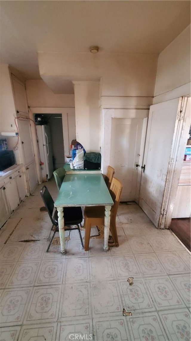 view of dining area