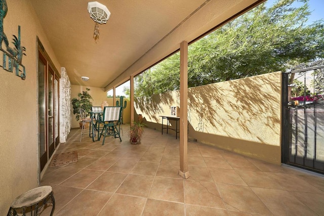 view of patio / terrace