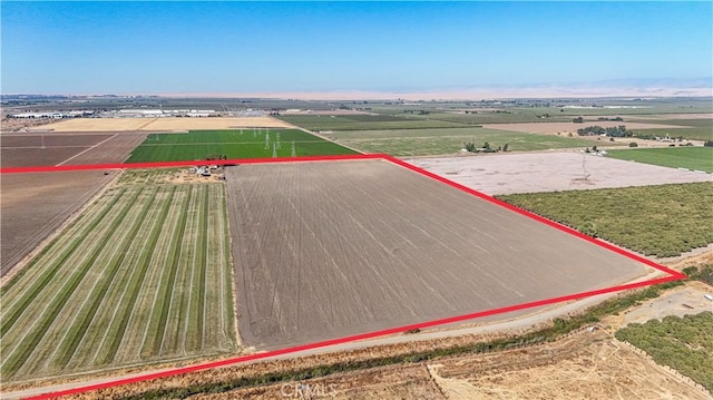 4321 E Mission Ave, Merced, CA 95341 - view of rural area with property parcel outlined