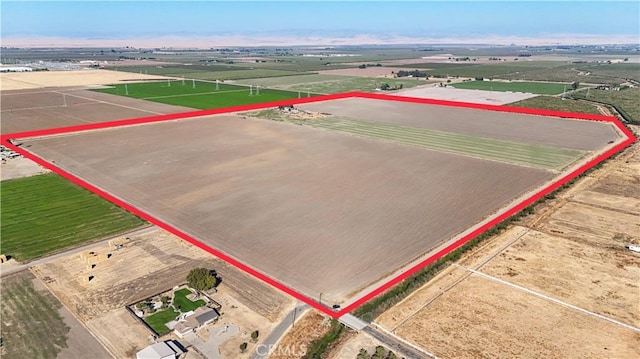 4321 E Mission Ave, Merced, CA 95341 - overview of rural landscape featuring property parcel outlined