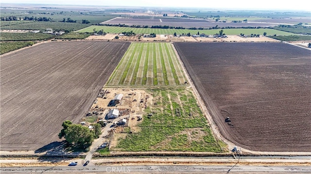 drone / aerial view featuring a rural view