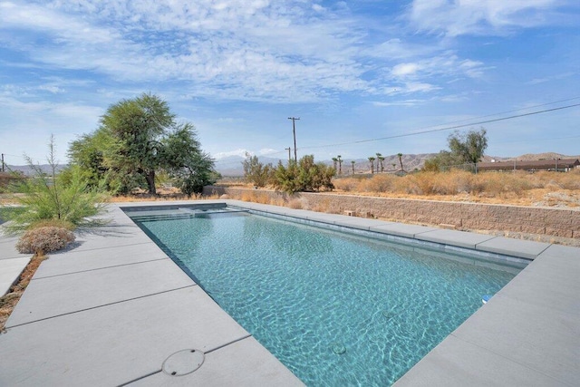 view of pool