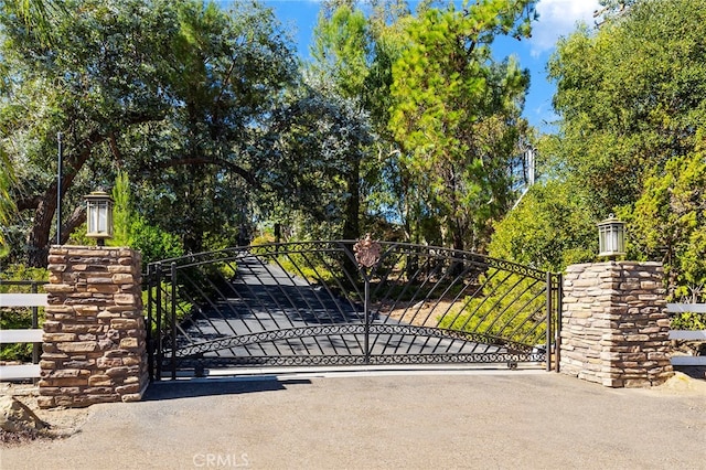 view of gate