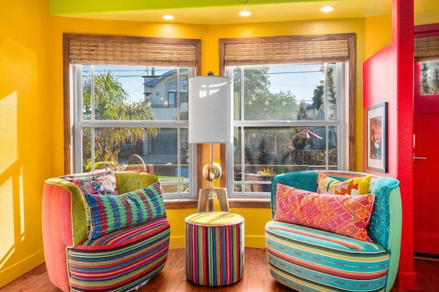 sunroom with a healthy amount of sunlight