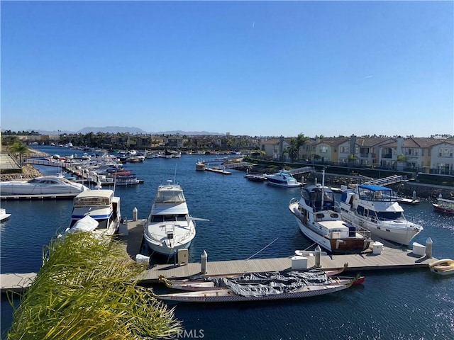 4344 Tradewinds Dr, Oxnard, CA 93035 - water view featuring a dock and a marina